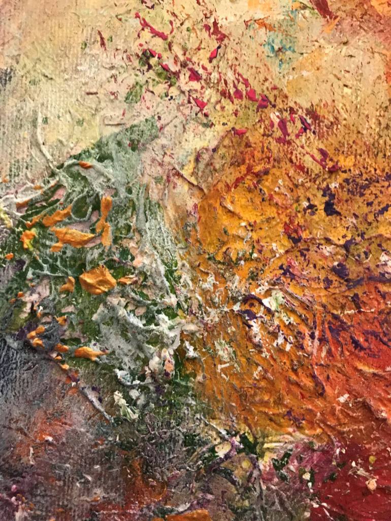Original Abstract Expressionism Abstract Painting by Tetiana Pchelnykova