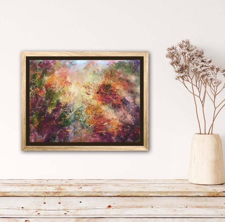 Original Abstract Expressionism Abstract Painting by Tetiana Pchelnykova