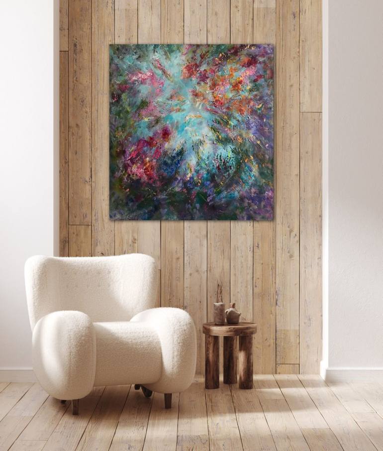 Original Abstract Expressionism Abstract Painting by Tetiana Pchelnykova