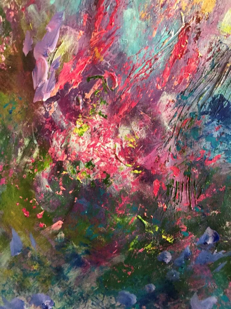 Original Abstract Expressionism Abstract Painting by Tetiana Pchelnykova