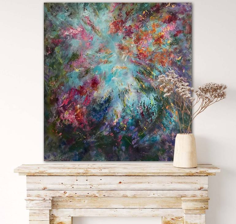 Original Abstract Expressionism Abstract Painting by Tetiana Pchelnykova