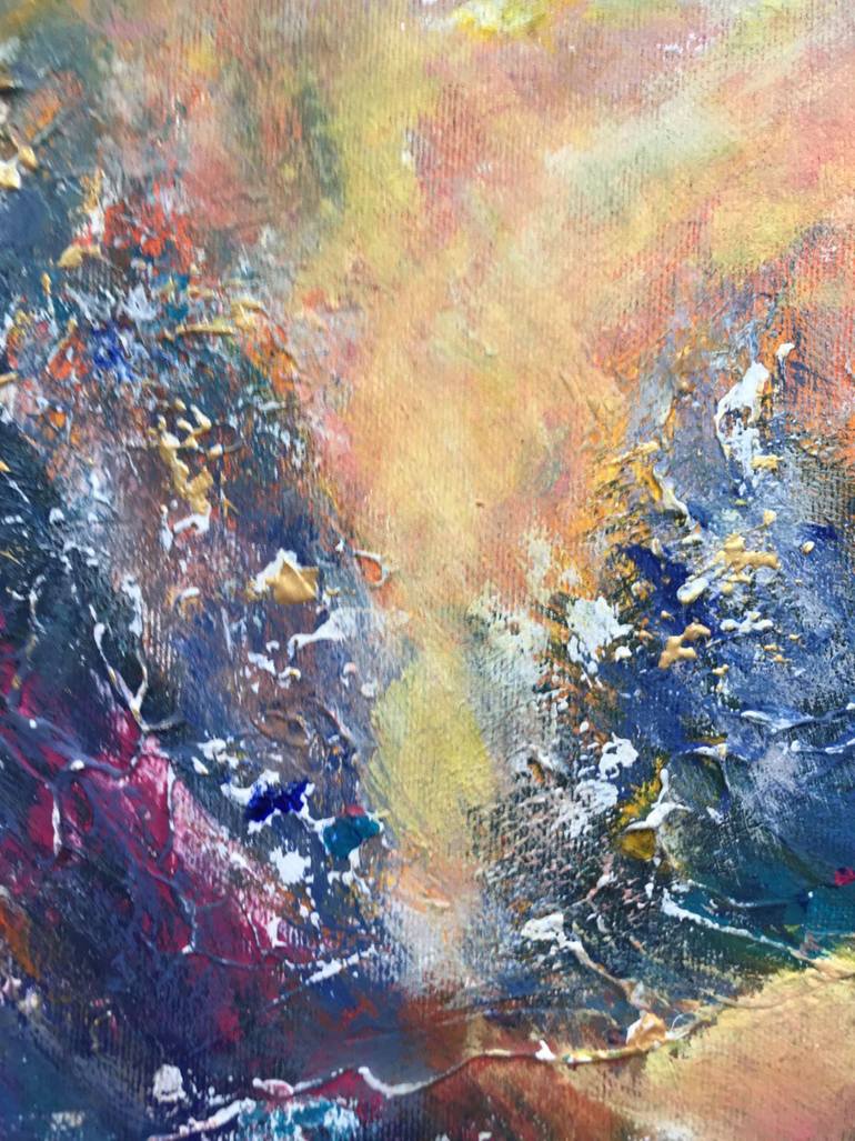 Original Abstract Expressionism Abstract Painting by Tetiana Pchelnykova