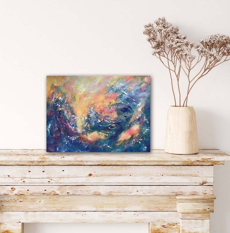 Original Abstract Expressionism Abstract Painting by Tetiana Pchelnykova