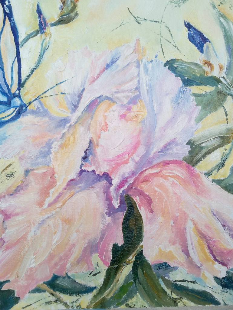 Original Floral Painting by Tatyana Pchelnikova