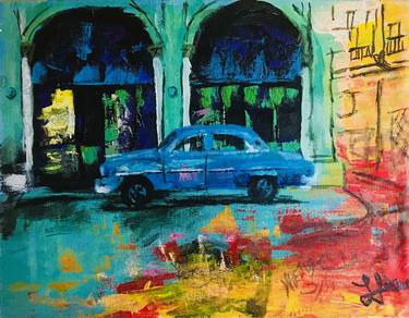 Print of Abstract Expressionism Car Paintings by Javon Turner