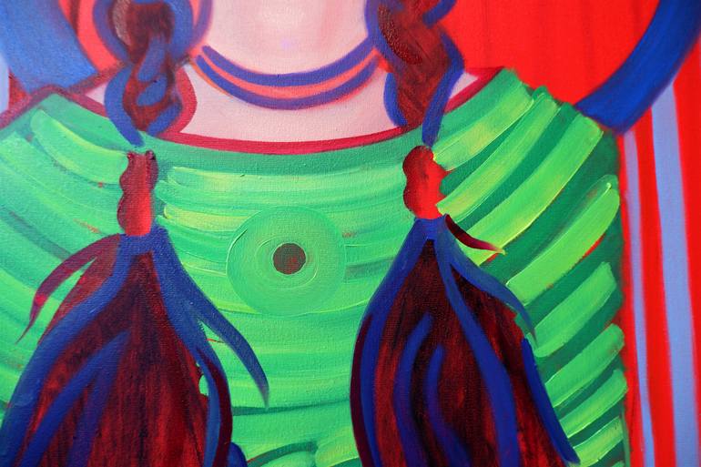 Original Portraiture Portrait Painting by Van Lanigh