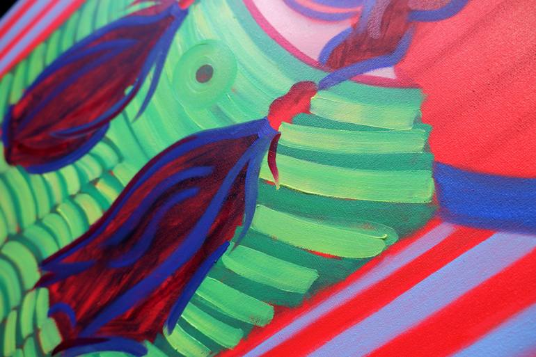 Original Portraiture Portrait Painting by Van Lanigh