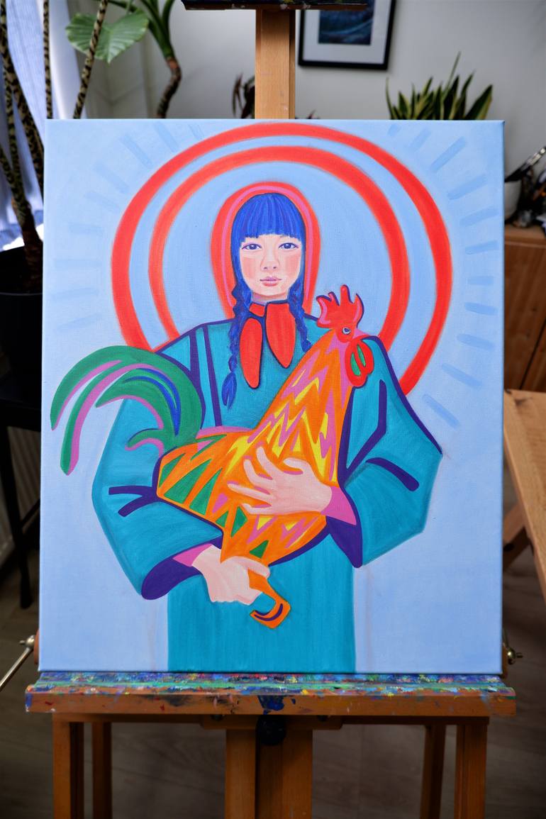 Original Figurative Fantasy Painting by Van Lanigh