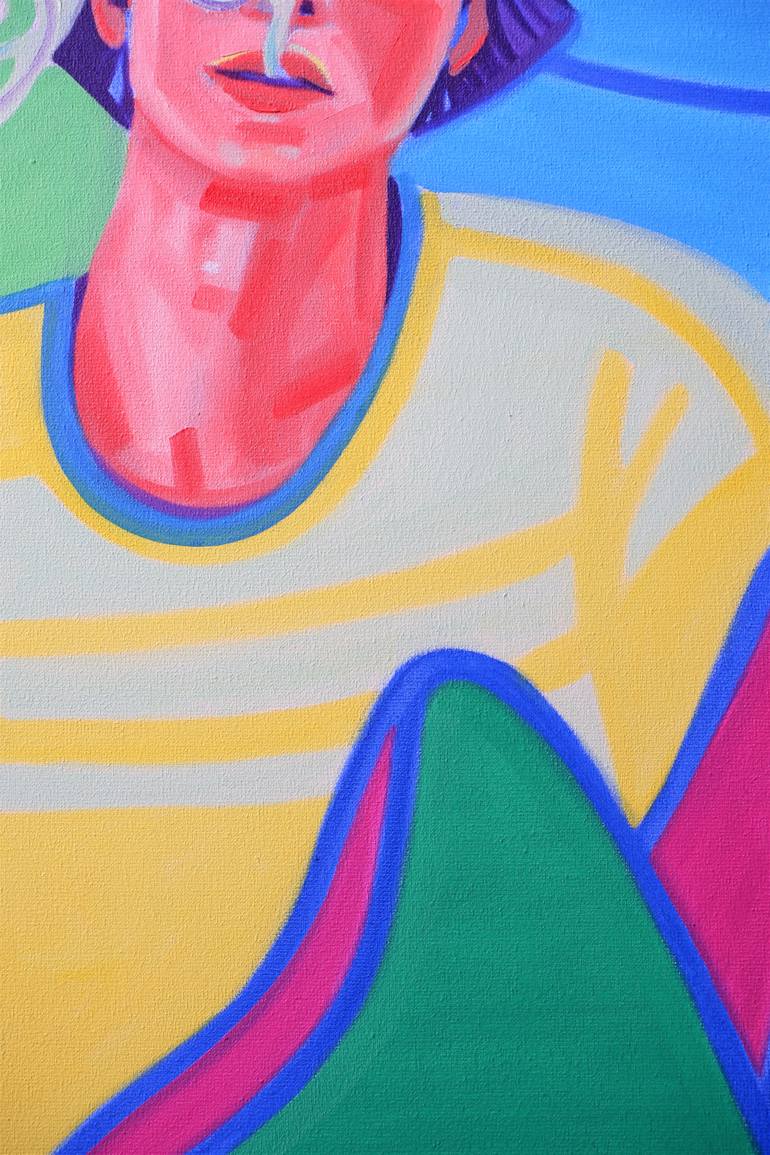 Original Figurative Humor Painting by Van Lanigh