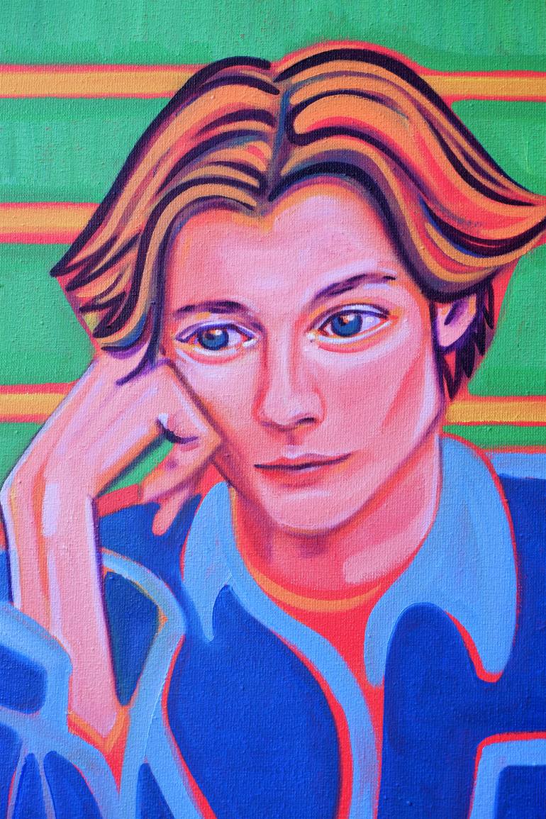 Original Figurative People Painting by Van Lanigh