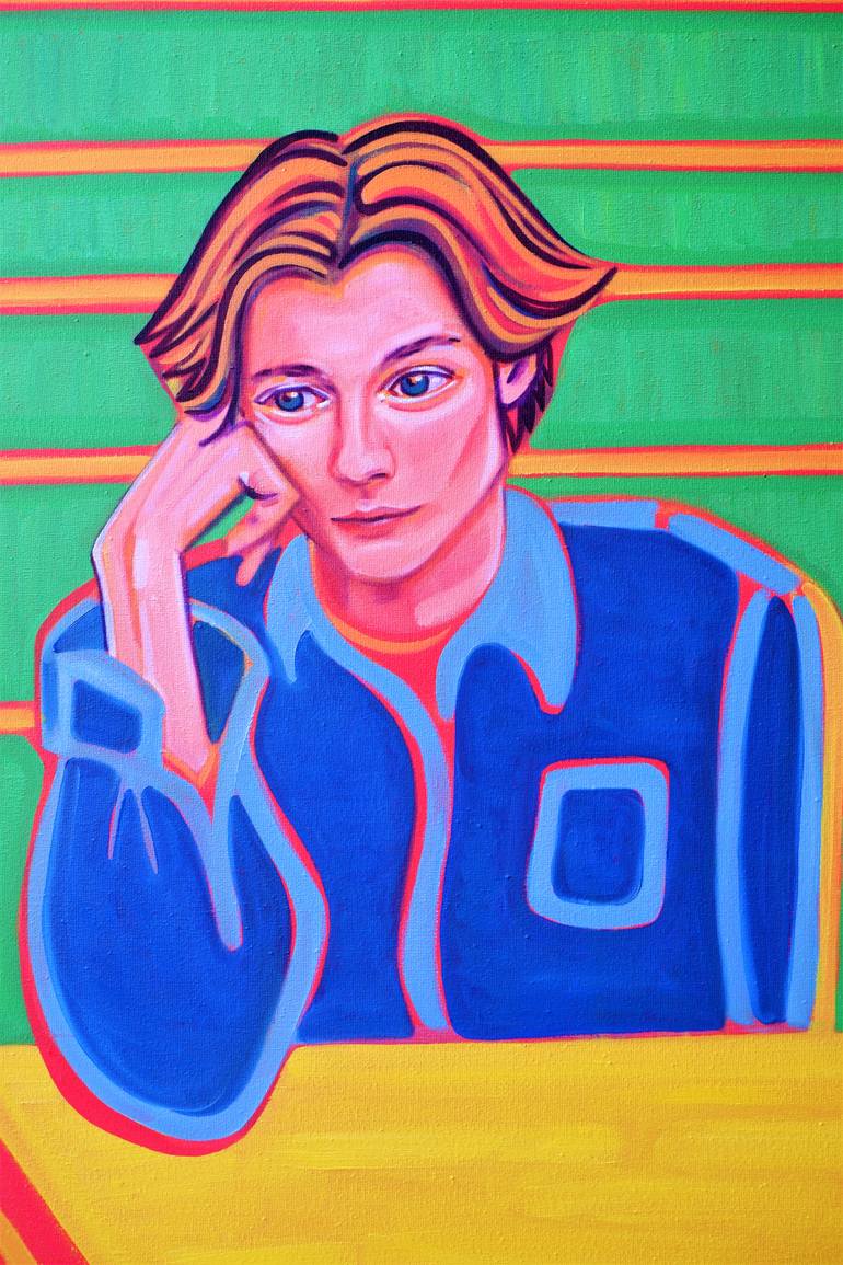 Original Figurative People Painting by Van Lanigh