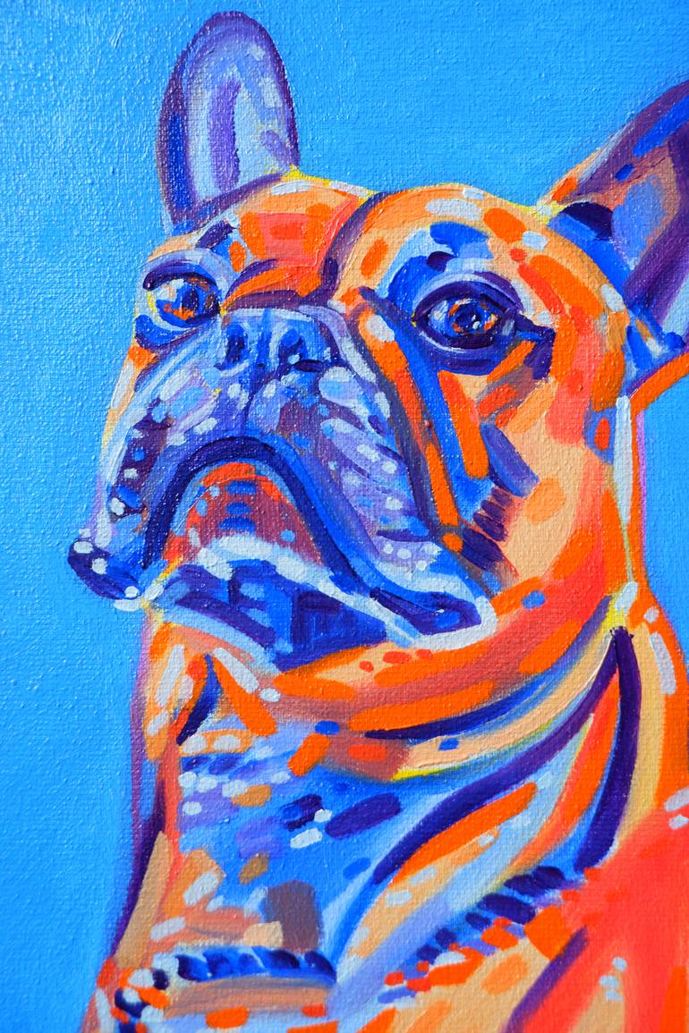 Original Contemporary Dogs Painting by Van Lanigh