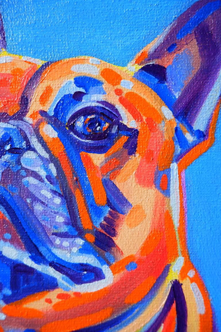 Original Contemporary Dogs Painting by Van Lanigh