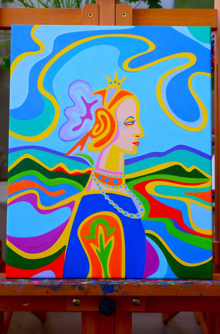 Original Contemporary Pop Culture/Celebrity Painting by Van Lanigh