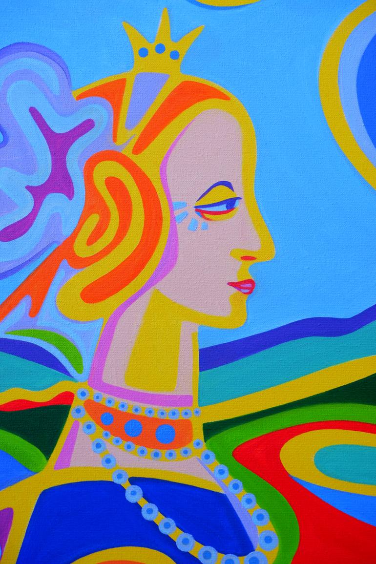 Original Contemporary Pop Culture/Celebrity Painting by Van Lanigh