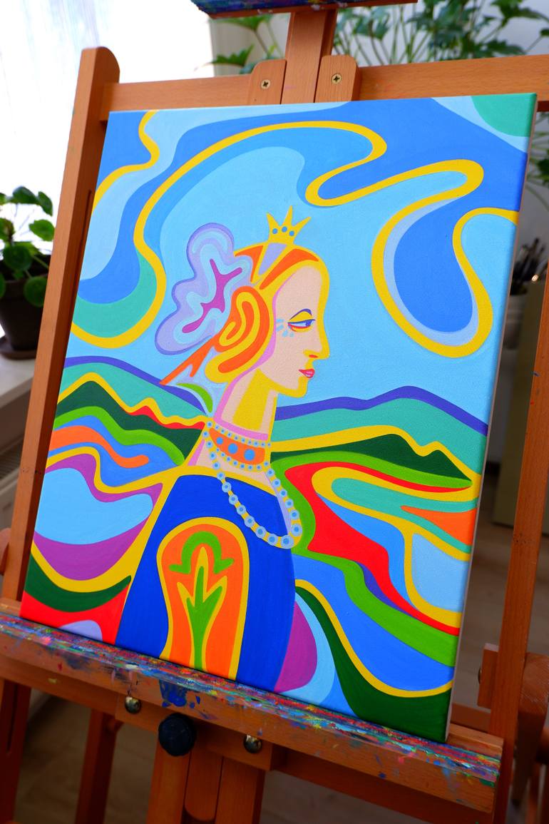 Original Contemporary Pop Culture/Celebrity Painting by Van Lanigh