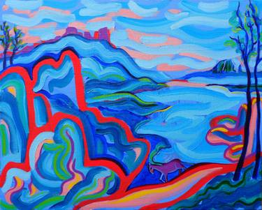 Original Impressionism Landscape Paintings by Van Lanigh