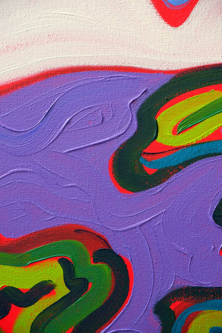 Original Fauvism Travel Painting by Van Lanigh