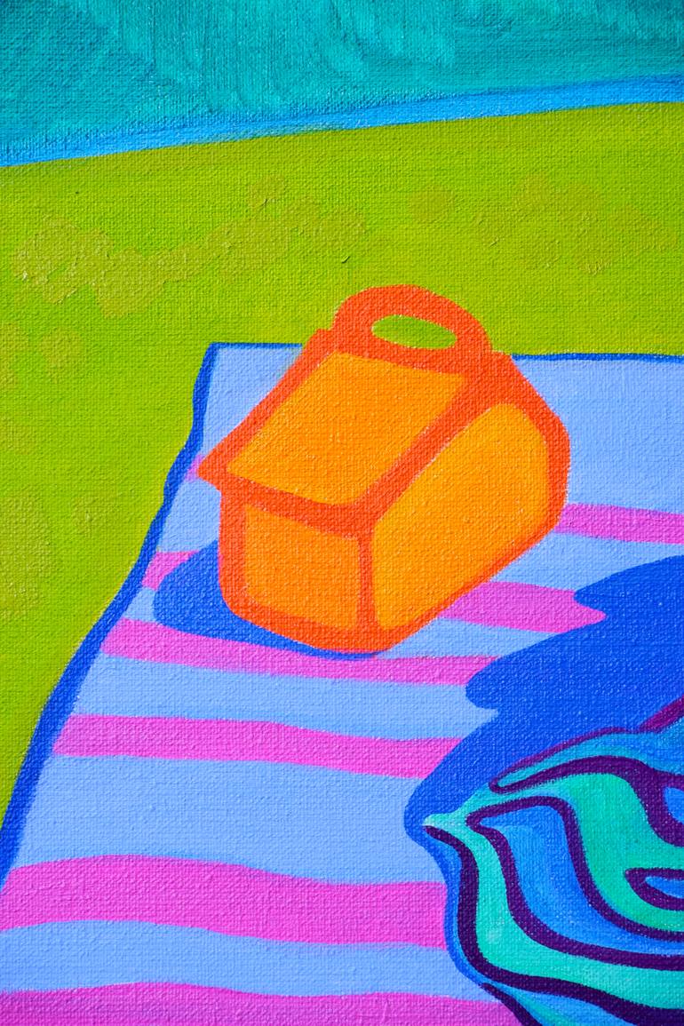 Original Fauvism Landscape Painting by Van Lanigh