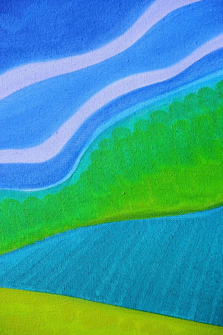 Original Fauvism Landscape Painting by Van Lanigh