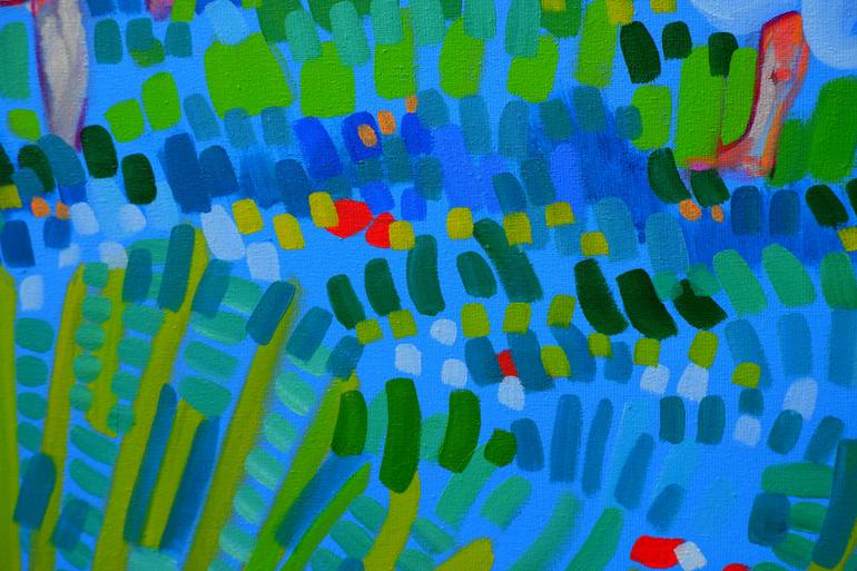 Original Fauvism Landscape Painting by Van Lanigh
