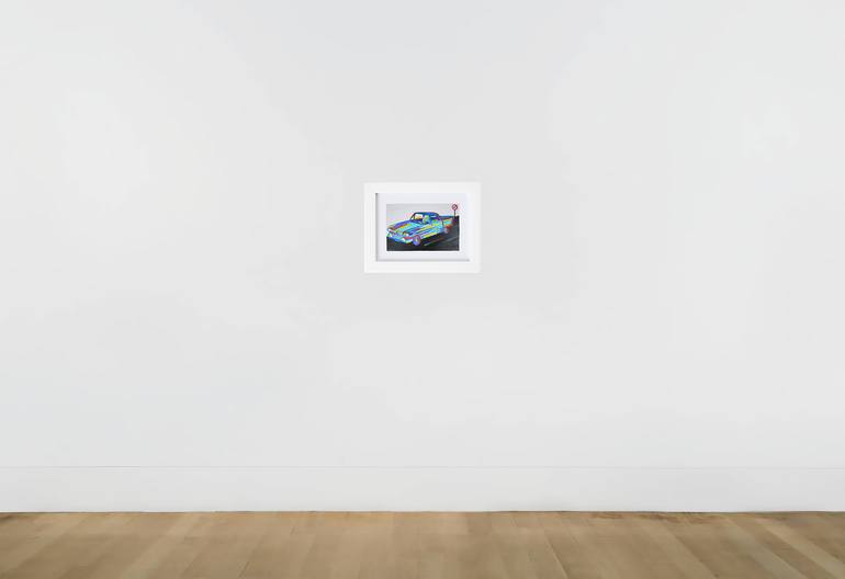 Original Pop Art Car Painting by Van Lanigh