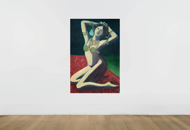 Original Figurative Nude Painting by Van Lanigh