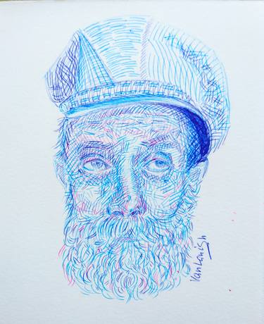 Print of Expressionism Portrait Drawings by Van Lanigh