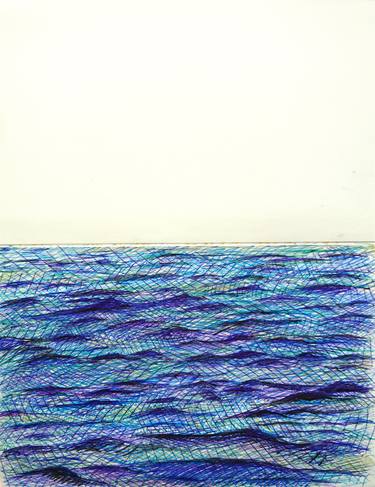Print of Seascape Drawings by Van Lanigh
