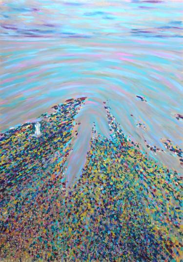 Print of Seascape Paintings by Van Lanigh
