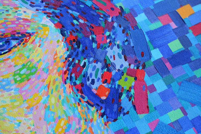 Original Expressionism Abstract Painting by Van Lanigh