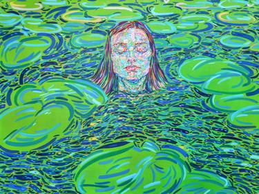 A girl with water lilies thumb
