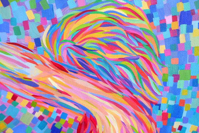 Original Figurative Love Painting by Van Lanigh