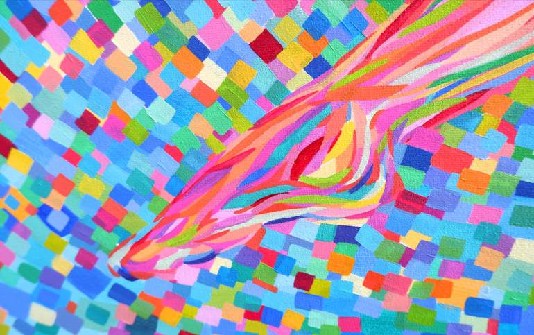 Original Figurative Love Painting by Van Lanigh