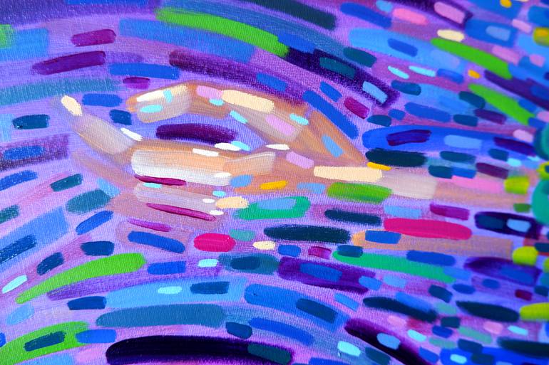 Original Impressionism Water Painting by Van Lanigh