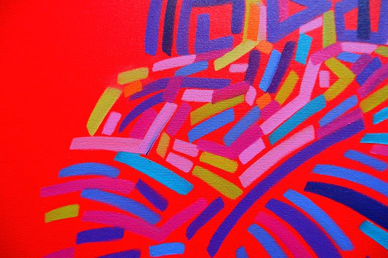 Original Figurative Abstract Painting by Van Lanigh