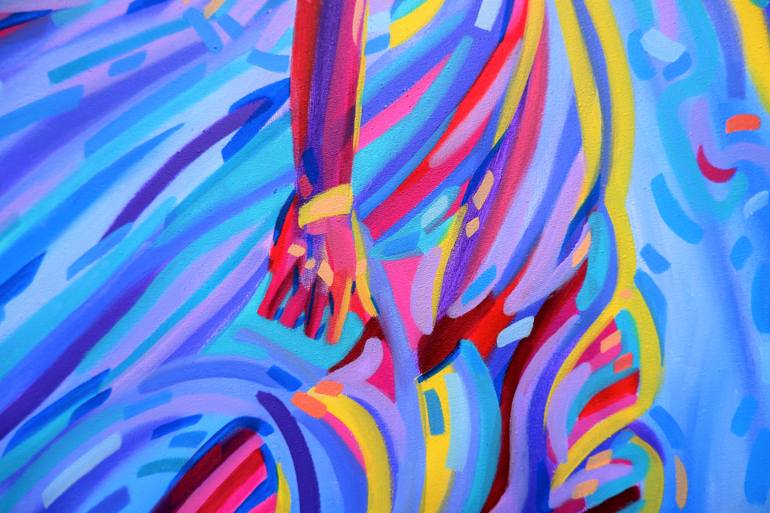 Original Figurative Water Painting by Van Lanigh