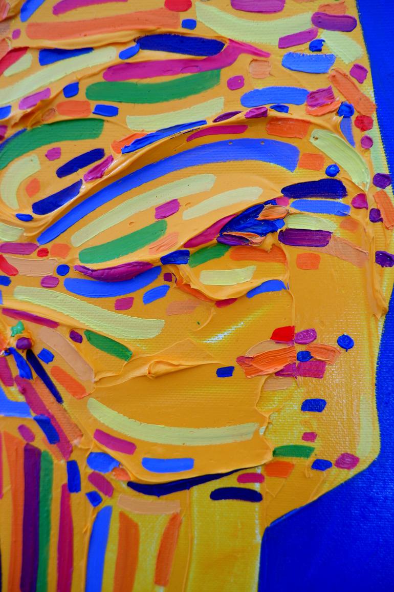 Original Figurative Abstract Painting by Van Lanigh