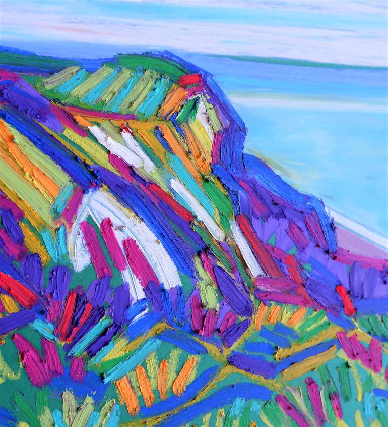 Original Impressionism Landscape Painting by Van Lanigh