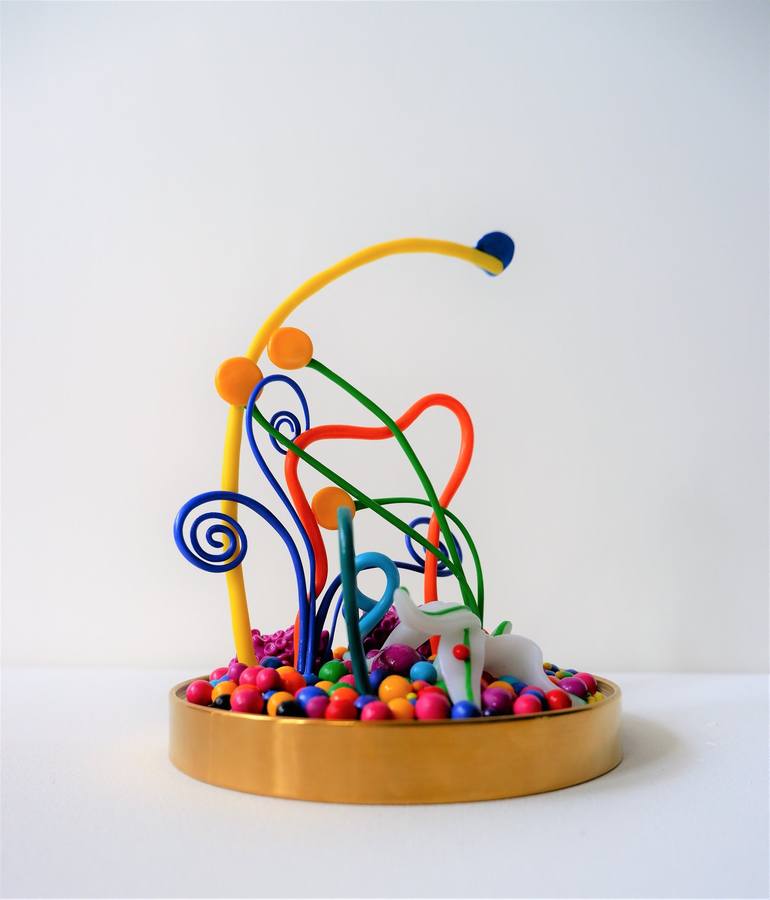 Original Fine Art Abstract Sculpture by Van Lanigh