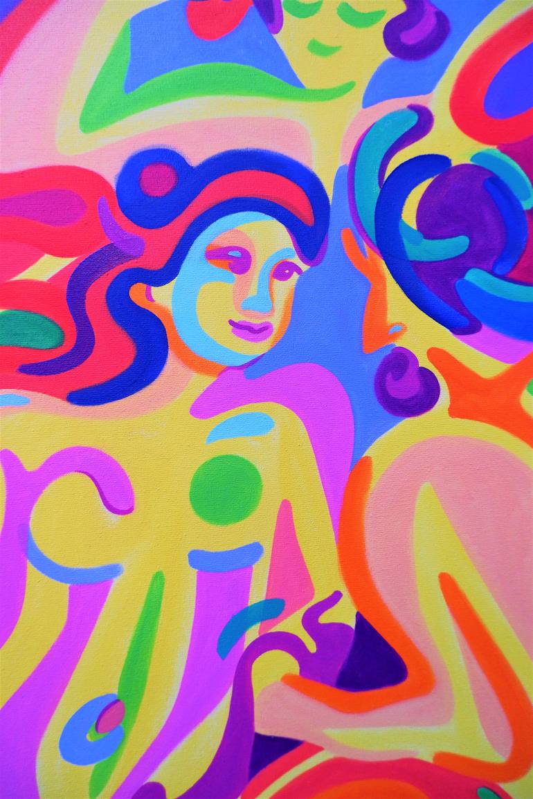 Original Abstract Other Painting by Van Lanigh