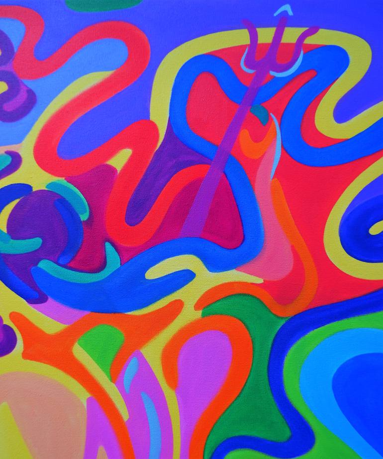 Original Abstract Other Painting by Van Lanigh