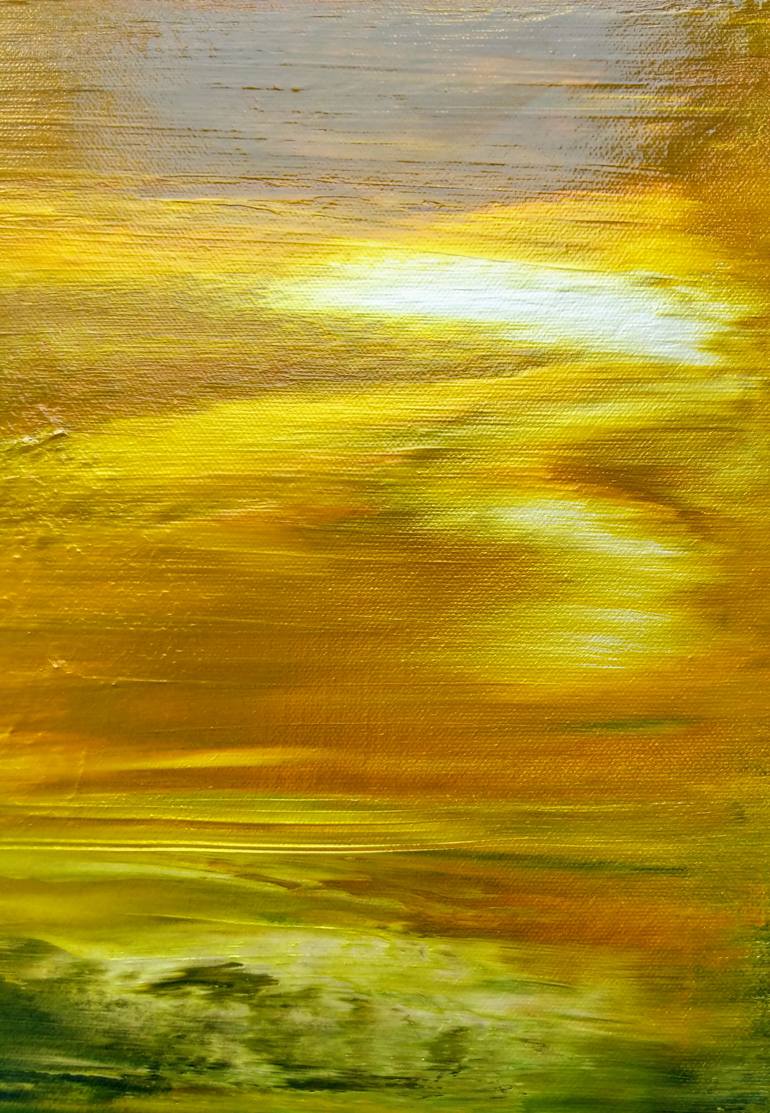 Original Abstract Expressionism Abstract Painting by Katy Tackes