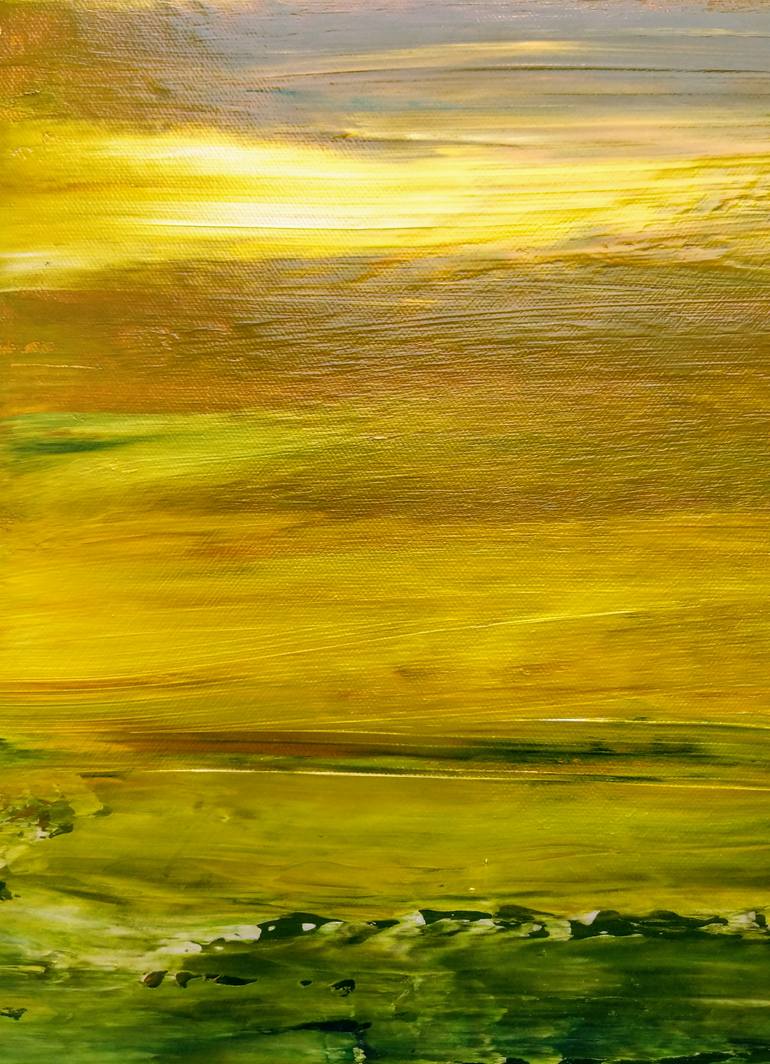 Original Abstract Expressionism Abstract Painting by Katy Tackes