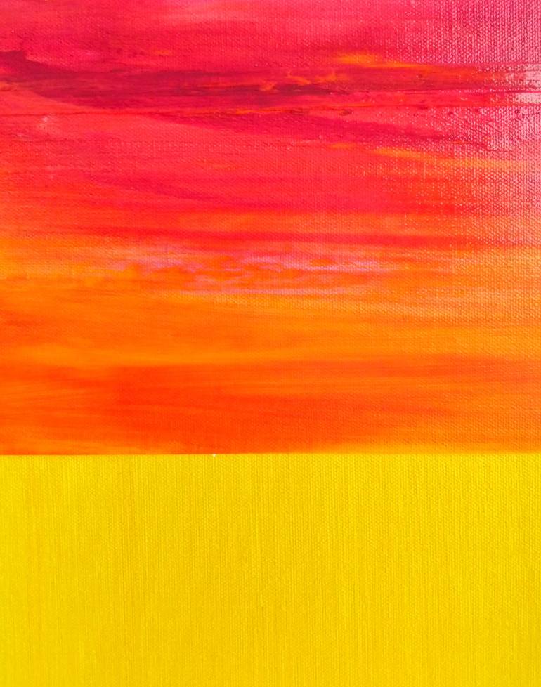 Original Abstract Expressionism Abstract Painting by Katy Tackes