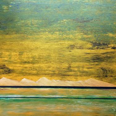 Original Abstract Expressionism Abstract Painting by Katy Tackes