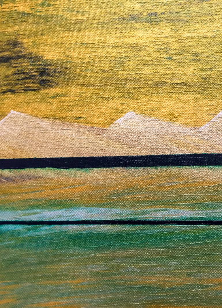 Original Abstract Expressionism Abstract Painting by Katy Tackes