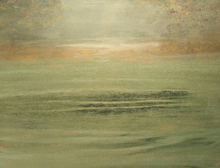 Original Abstract Expressionism Landscape Painting by Katy Tackes