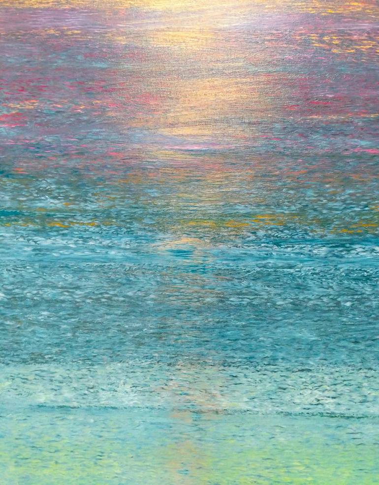 Original Abstract Landscape Painting by Katy Tackes