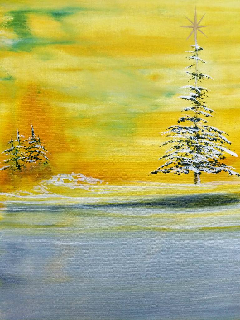 Original Abstract Expressionism Landscape Painting by Katy Tackes